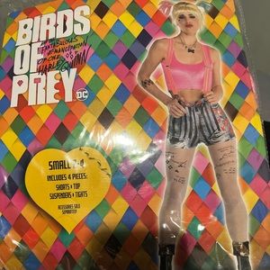 Harley Quinn costume with wig